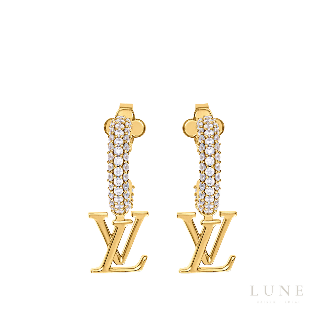 Louis Vuitton Endless Loop Earrings