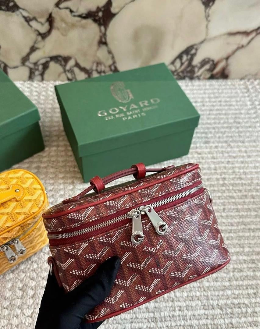Goyard Mini Vanity Red - View 5