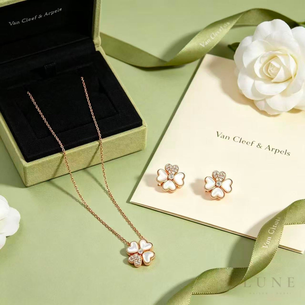 Van Cleef & Arpels Cosmos Diamond Set
