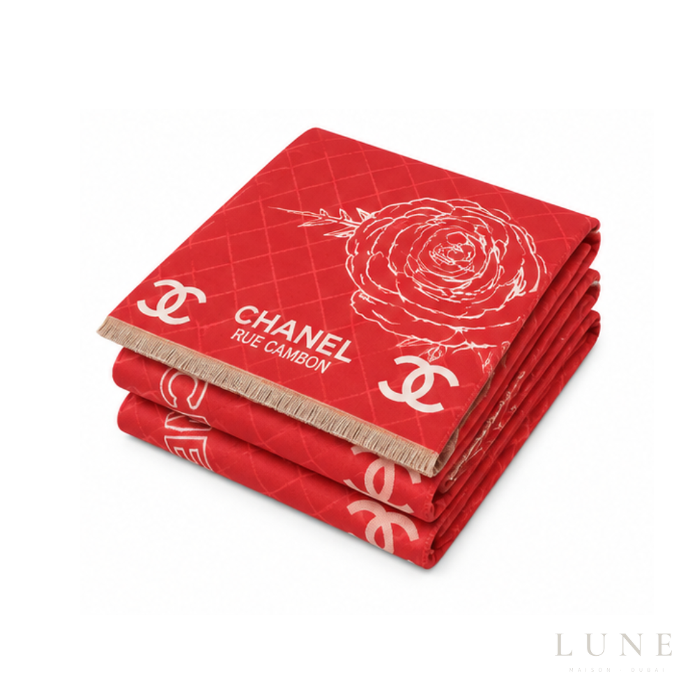 Chanel | Camellia Grid CC Red - View 4