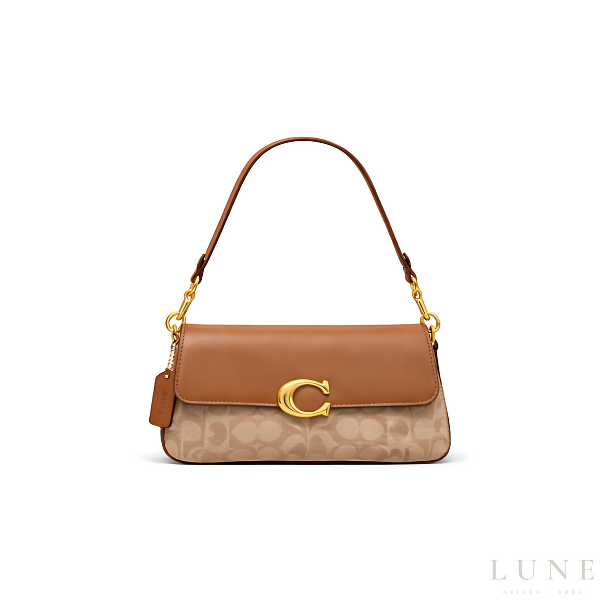Coach Jet Shoulder Signature Canvas