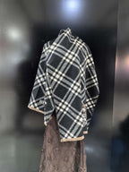 Burberry | Scarf Reversible Check Black - View 5