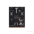 Louis Vuitton Monogram Giant Split Scarf – Black