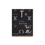 Louis Vuitton Monogram Giant Split Scarf – Black