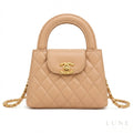 Chanel Kelly Shopper Bag – Beige Quilted - View 1