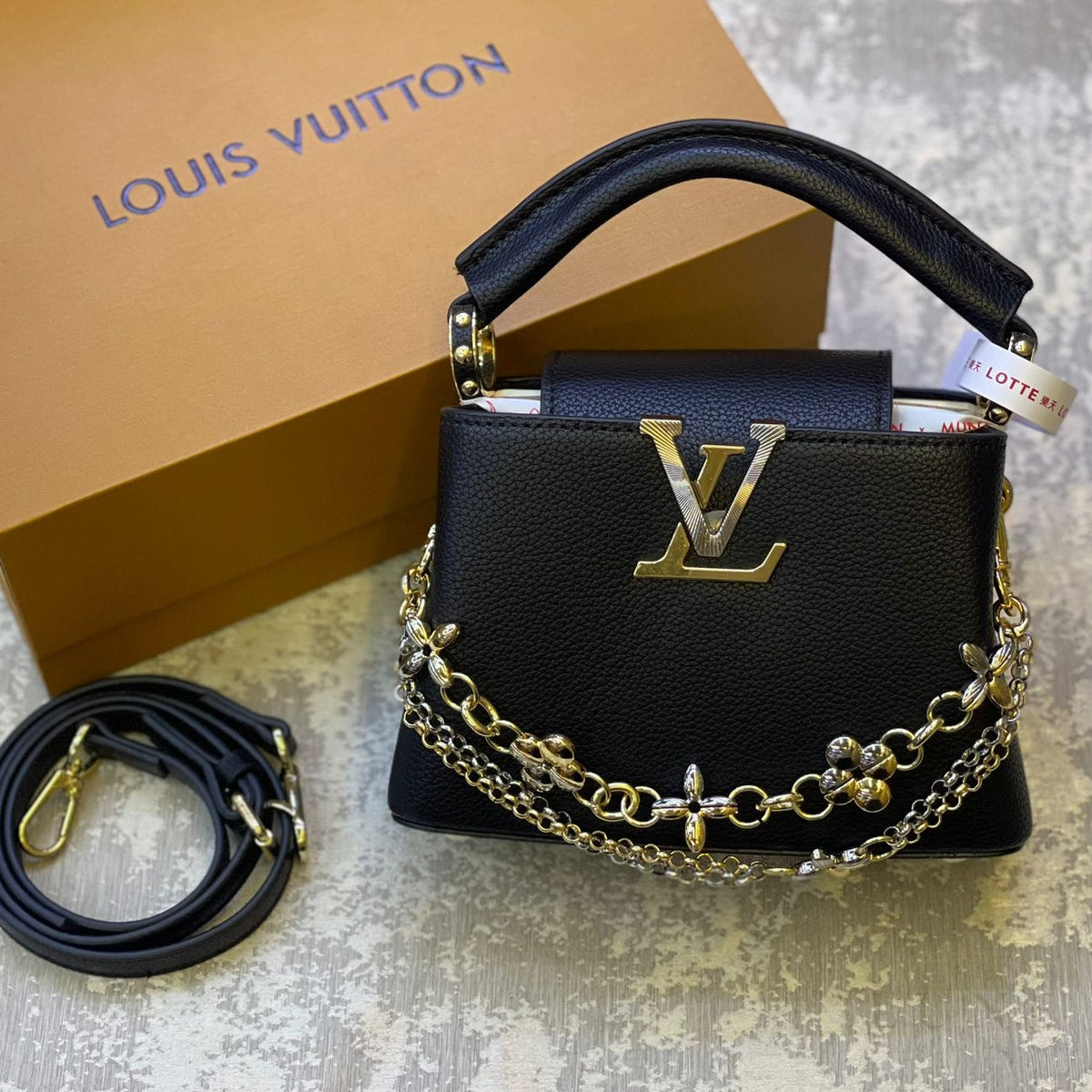 Capucines-Style Handbag