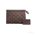 Louis Vuitton Dark Brown LV Design - View 1