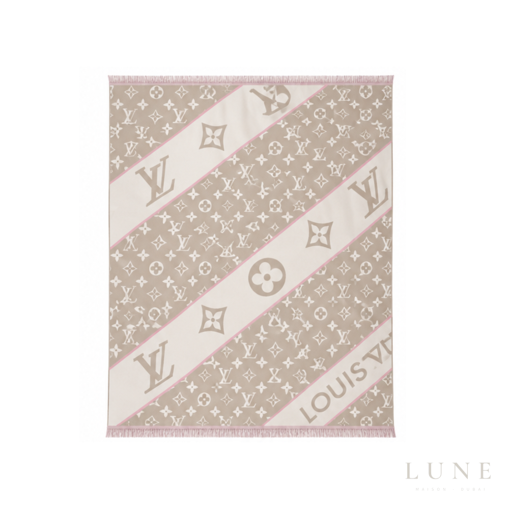 Louis Vuitton Monogram Shawl – Beige