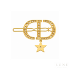 Dior Hairclip Toned Star Jewelry – Gold