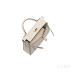 Hermès Kelly Mini White Hand Bag