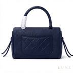 Chanel CC Turn-Lock Handbag – Black - View 3
