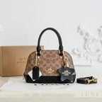 Coach Bag | Mini Sierra Satchel – Brown – Black