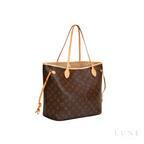 Louis Vuitton Neverfull Tote Brown Hand Bag