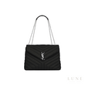 Saint Laurent Loulou Black Silver