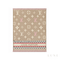 Louis Vuitton Monogram Beige Rose Scarf
