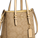 Coach Bag | Mollie Tote 25 – Beige – Khaki Signature