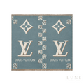 Louis Vuitton Check Teal Scarf – Green