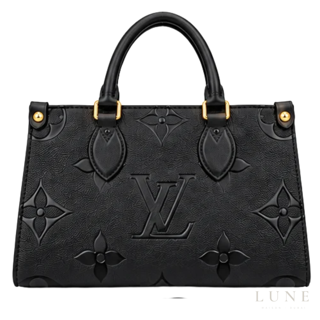 Louis Vuitton OnTheGo PM Bag – Black