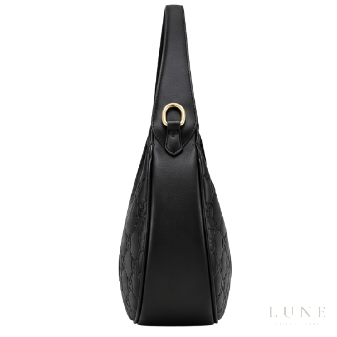 Gucci GG Emblem Mini Bag – Black