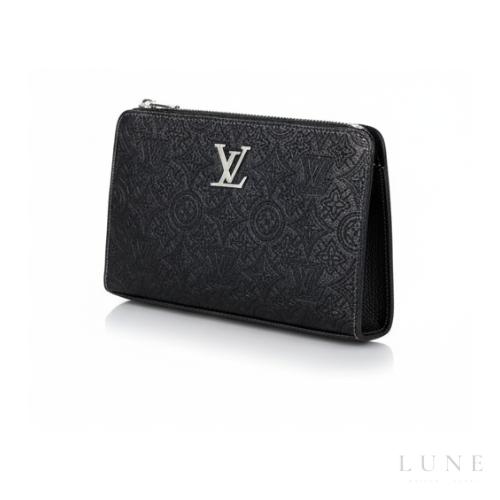 Louis Vuitton Executive Zip Case Leather