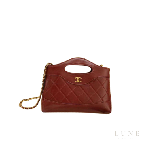 Chanel 31 Brown Leather Hand Bag