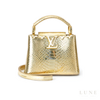 Louis Vuitton Capucines Taurillon Silver