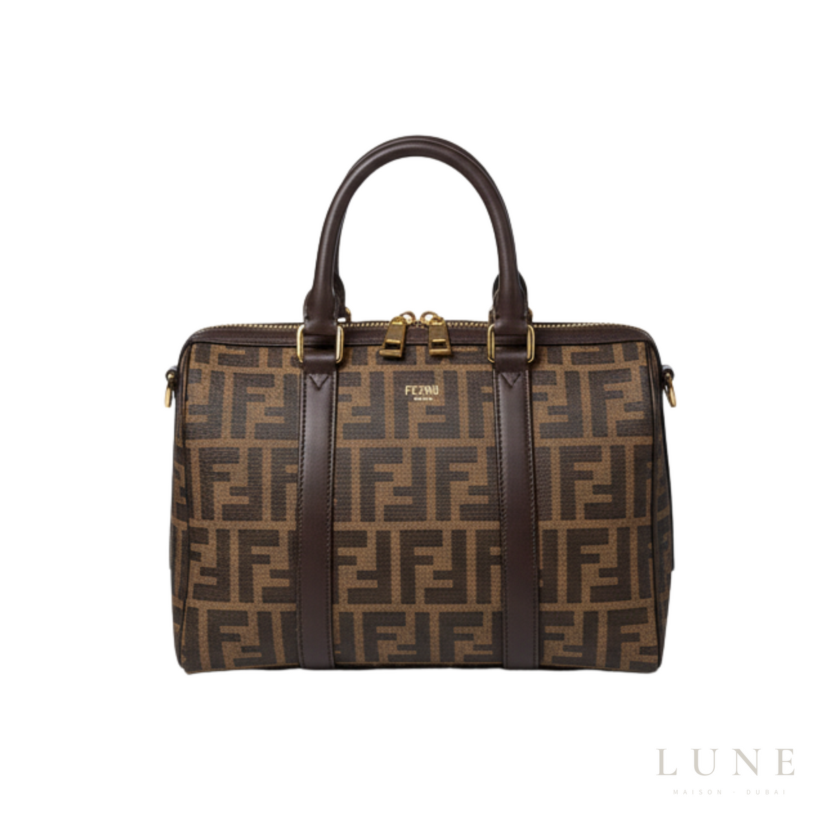 Fendi Boston 365 Medium Brown