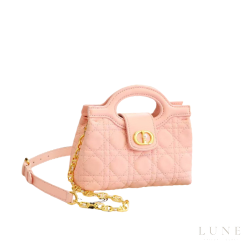 Dior Jolie Top Handle Bag Leather