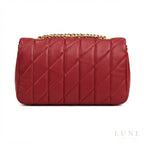 Coach Quilted Tabby Bag – Burgundy - View 4