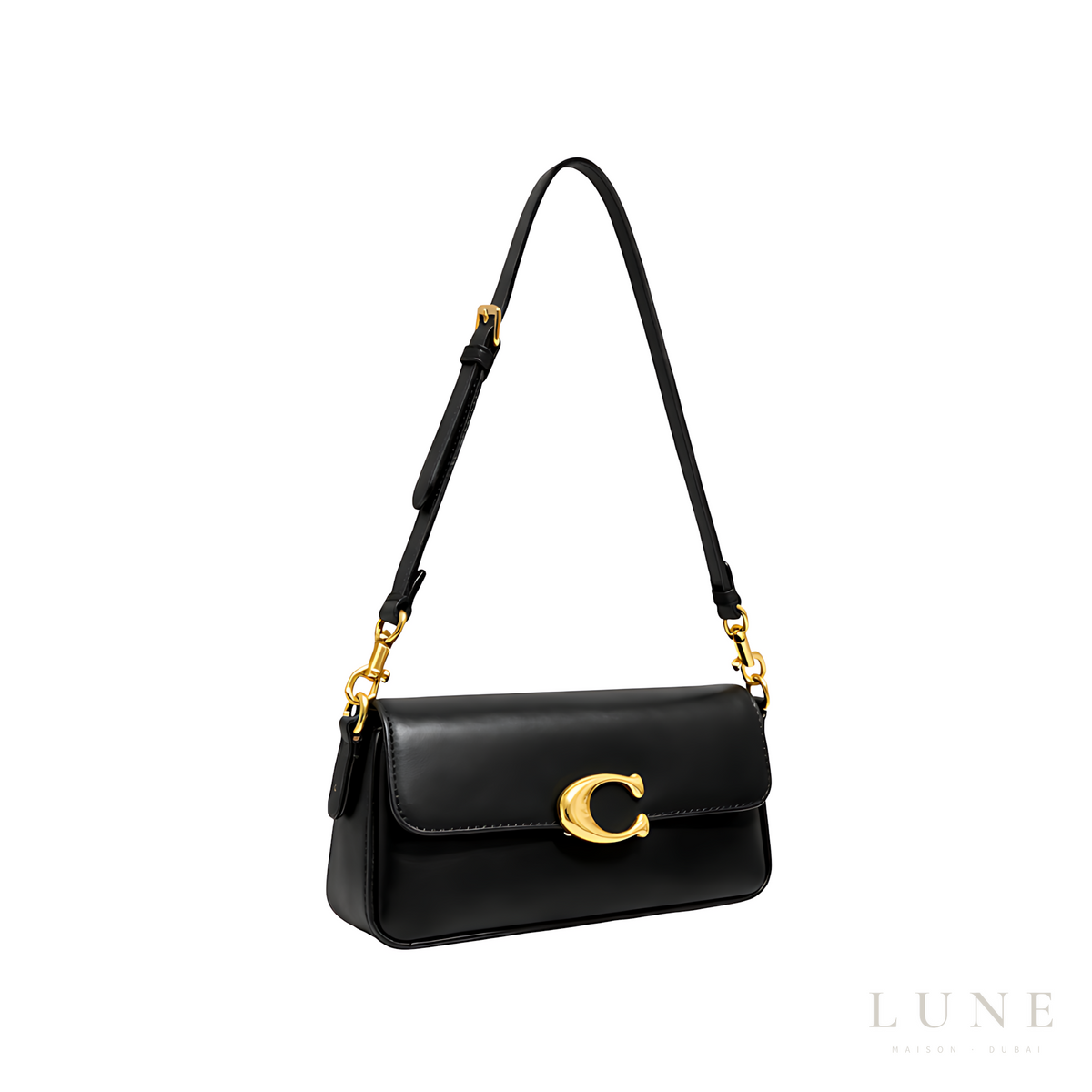 Coach Jet Shoulder Black
