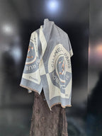 Chanel | Scarf CC 31 Rue Grey&Cream - View 5