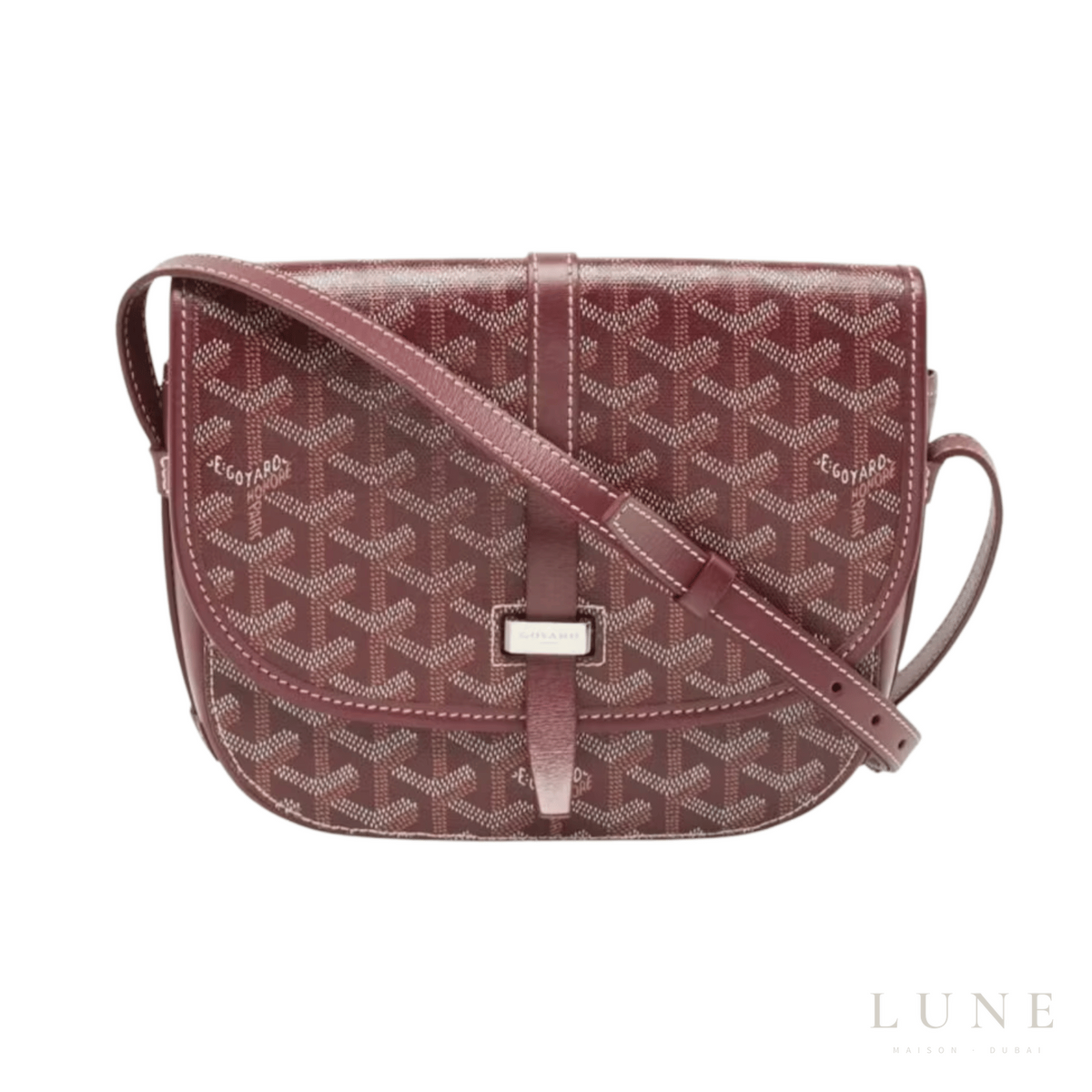 Goyard Bag | Belvedere Pm Bag Burgundy