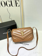 Saint Laurent Loulou Toy Bag – Brown