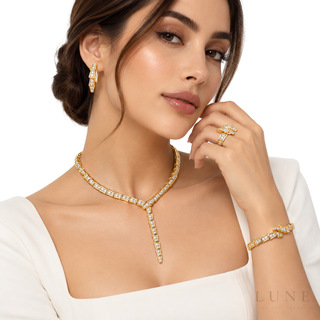 Bvlgari Serpenti Gold & Diamonds Set