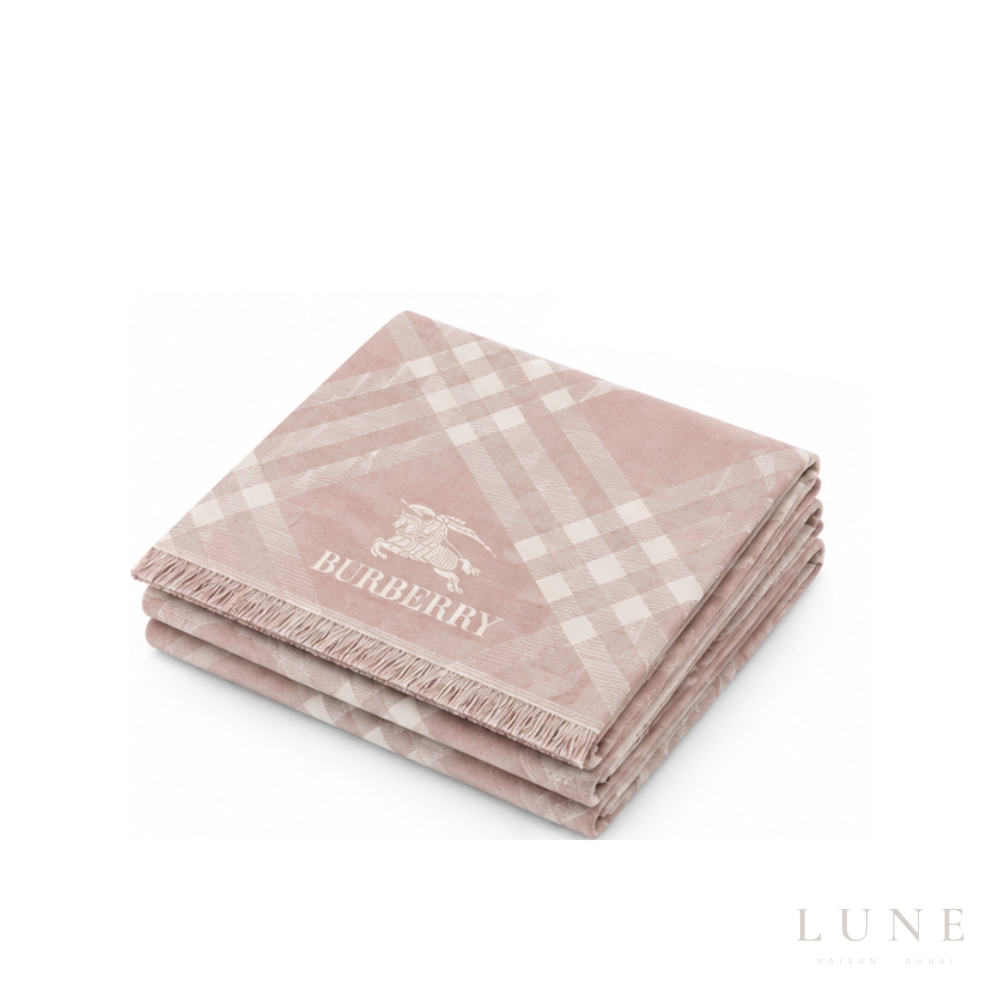 Burberry | Scarf Vintage Check Dusty Pink - View 4