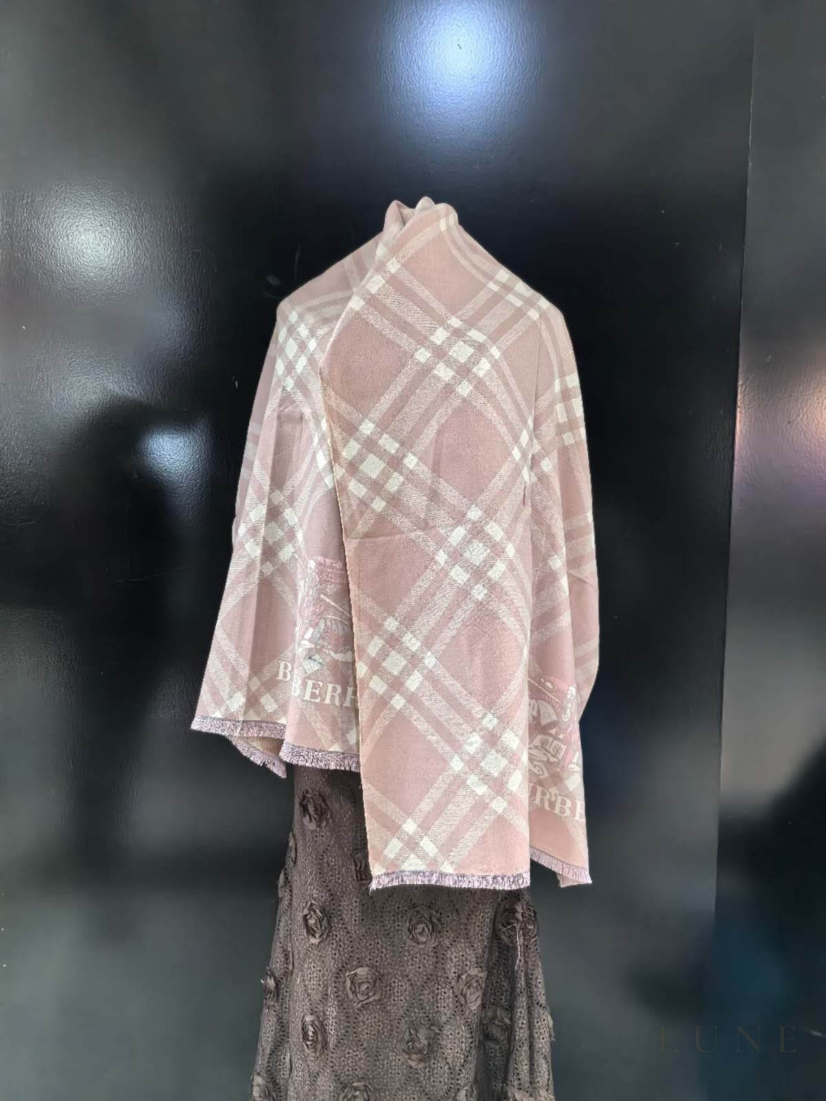 Burberry | Scarf Vintage Check Dusty Pink - View 5