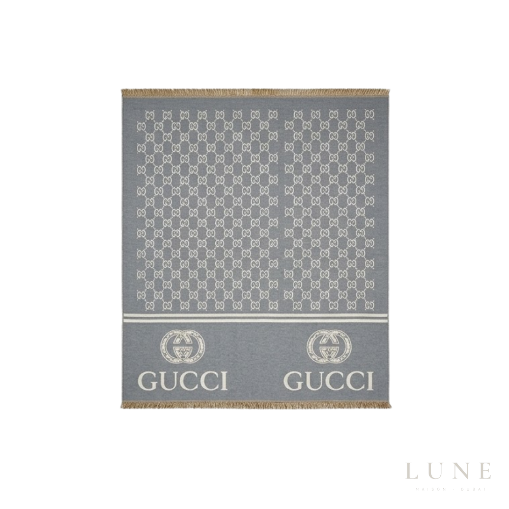 Gucci GG Light Scarf – Grey