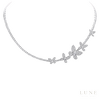 Graff Pavé Butterfly Set White/Silver