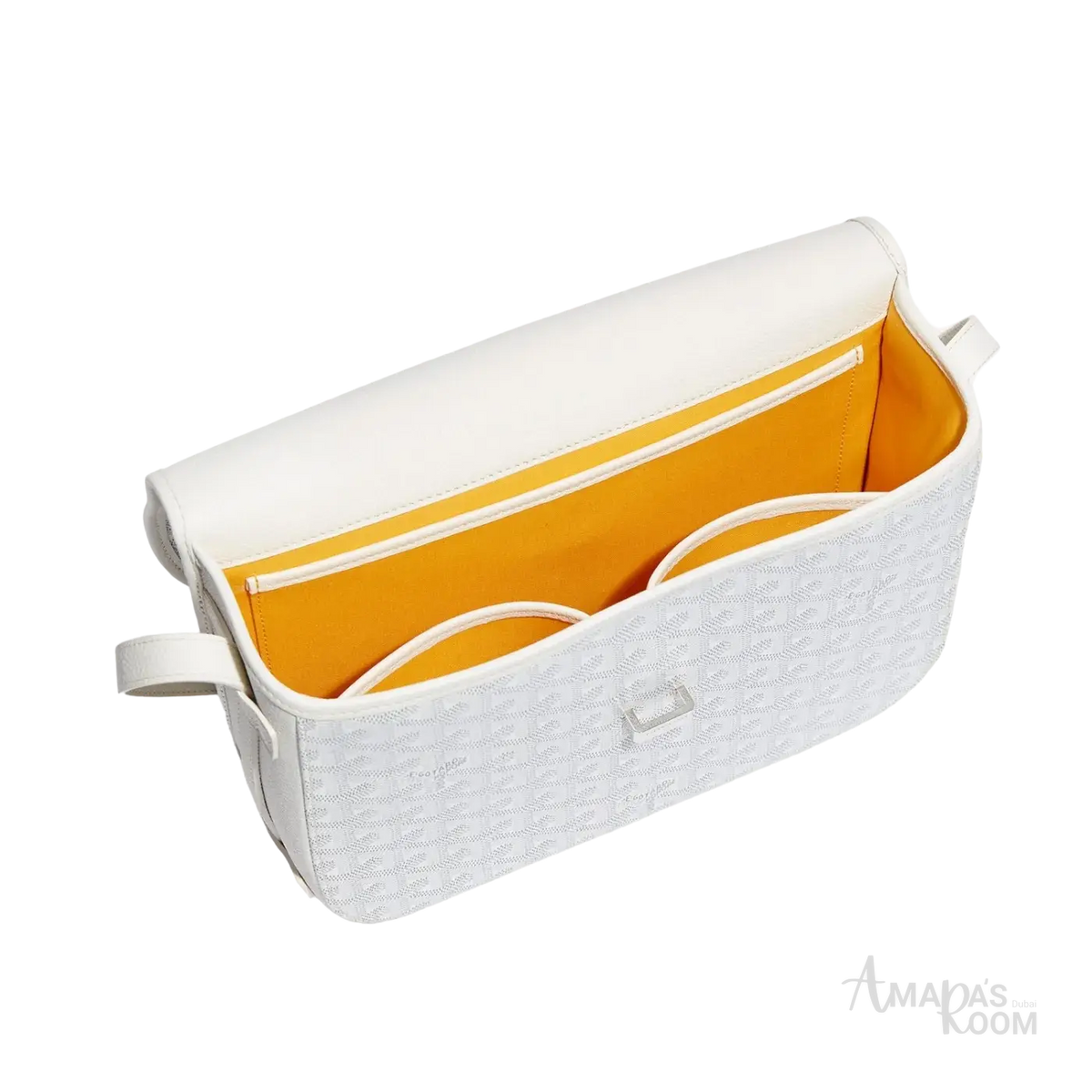 Goyard Belvedere Crossbody Bag – White - View 2