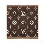 Louis Vuitton Monogram Scarf – Dark Brown