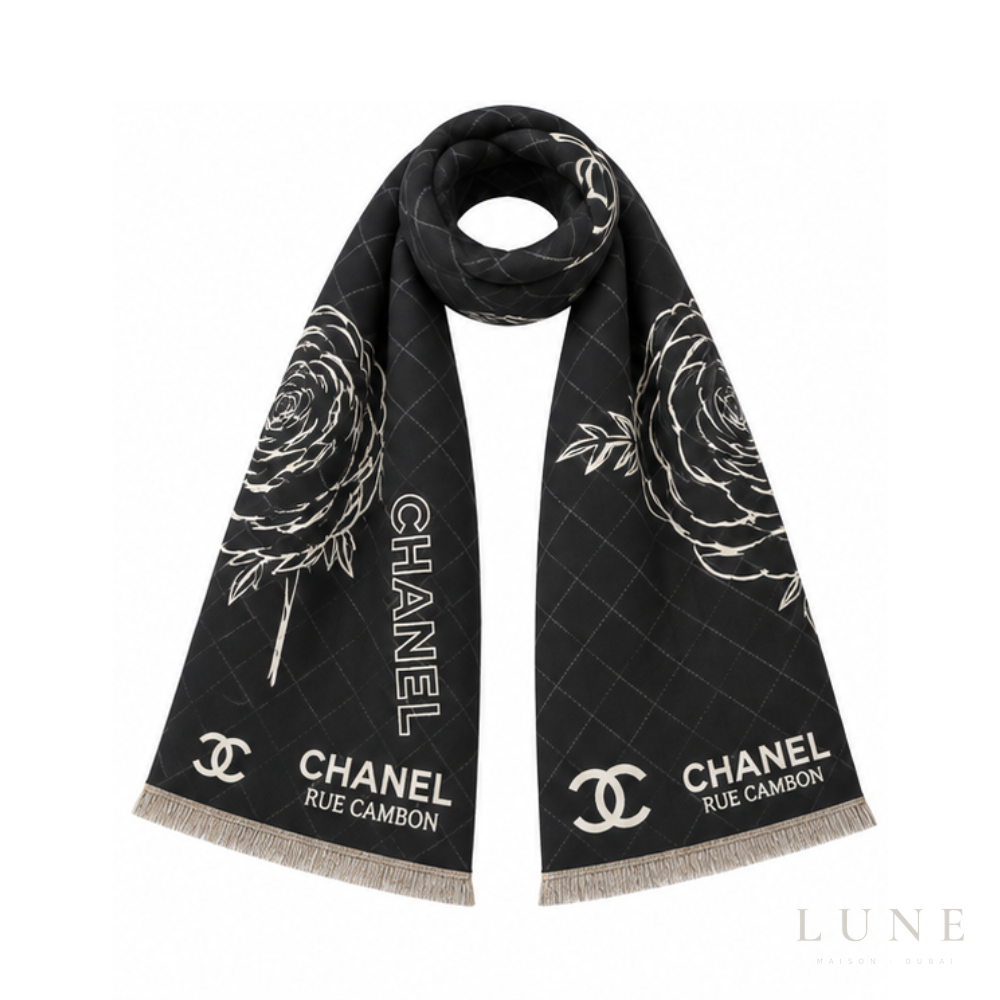 Chanel | Camellia Grid CC Black - View 3