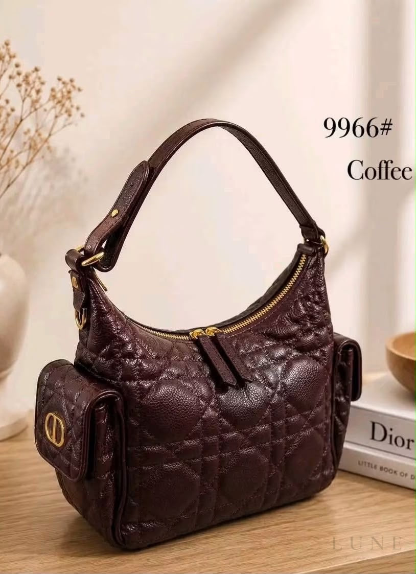 Dior D-Dream Medium Bag – Coffee Brown - View 5
