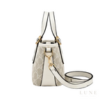 Gucci Bag | GG Emblem Mini Bag – Beige – White