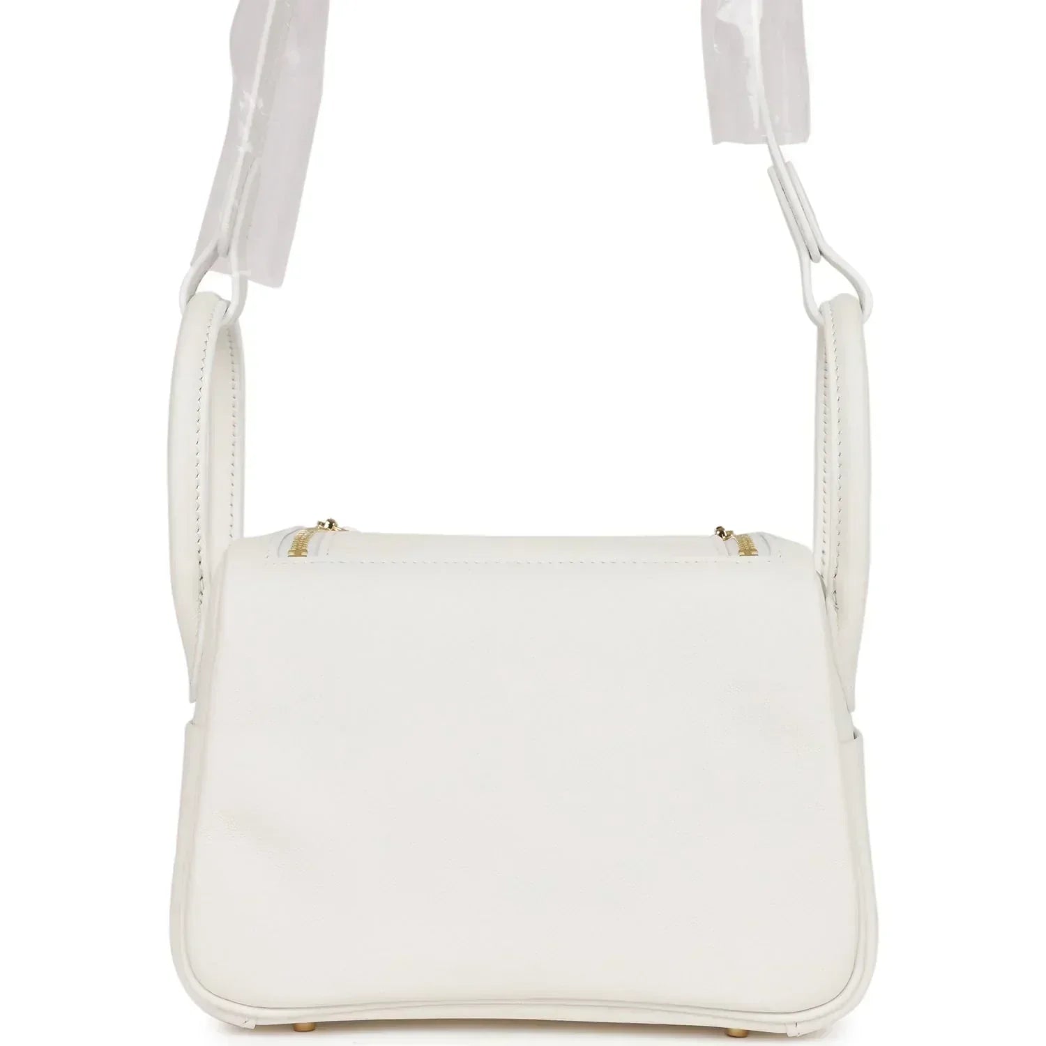 Hermès | Mini Lindy White Swift