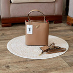 Small Saffiano Panier Bag