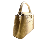Louis Vuitton Capucines GoldSnakeskin