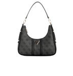 Guess Noreen Top Zip Shoulder Bag the Coal Logo