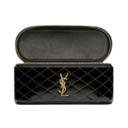 Saint Laurent Gaby Vanity Bag - Black Patent Leather