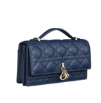 Dior My Dior Mini Bag - Blue Cannage Lambskin