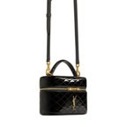 Saint Laurent Gaby Vanity Bag - Black Patent Leather